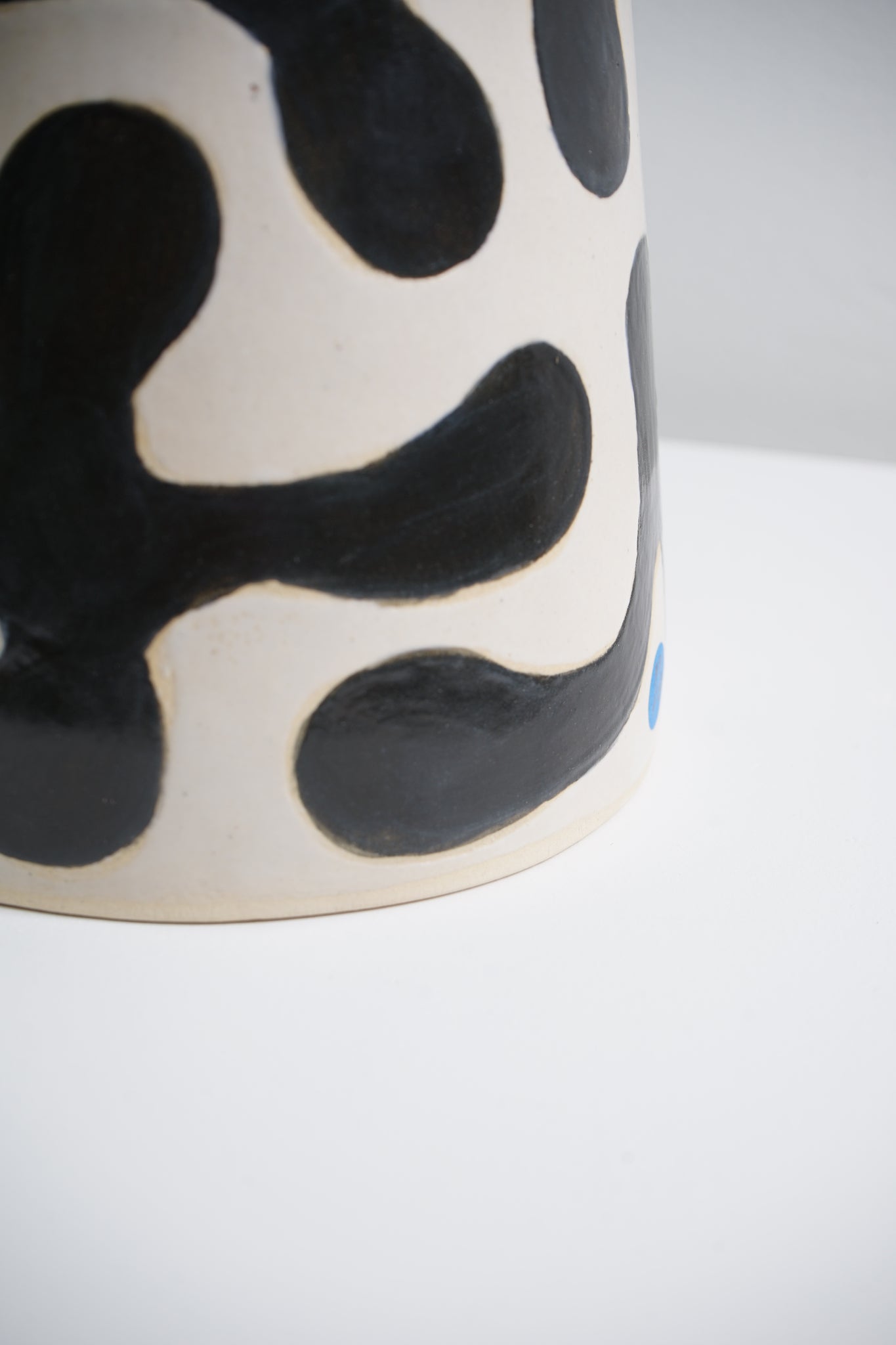 Matisse Vase - Large, Grey & Black