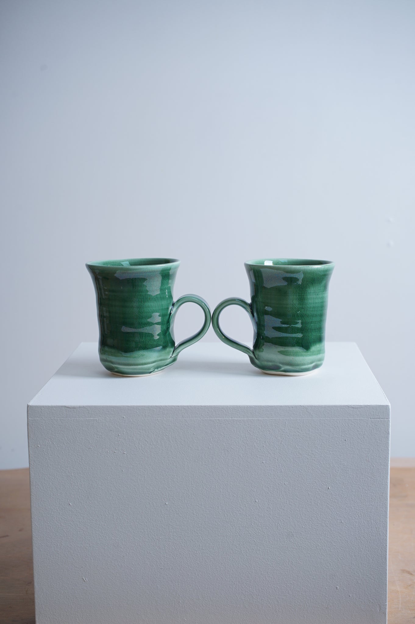 Green & Red Mugs - Large