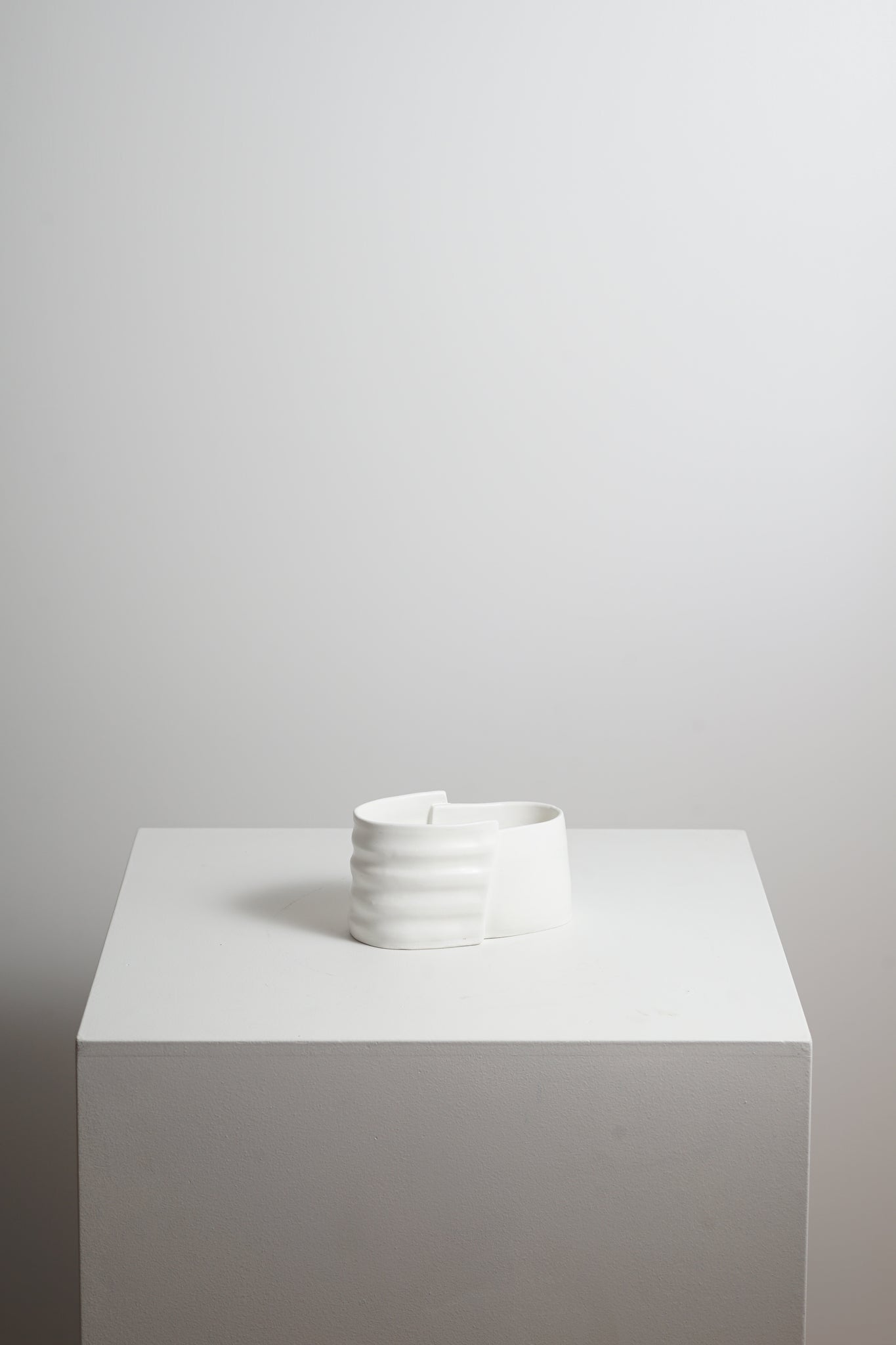 Porcelain Two-Part Vessel - Large