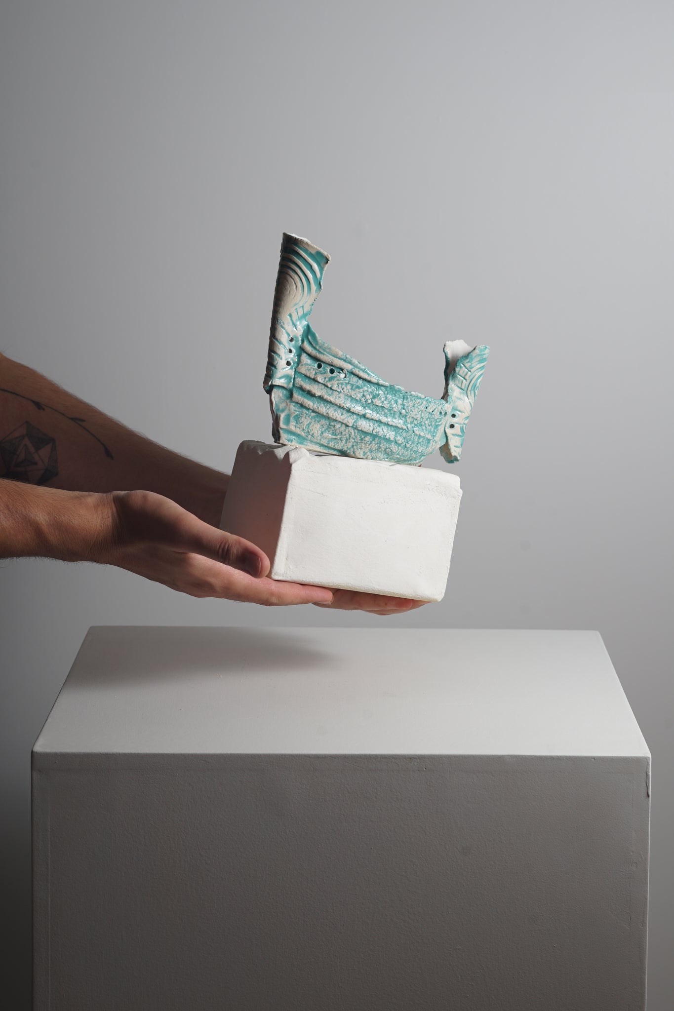 Boats On Plinth