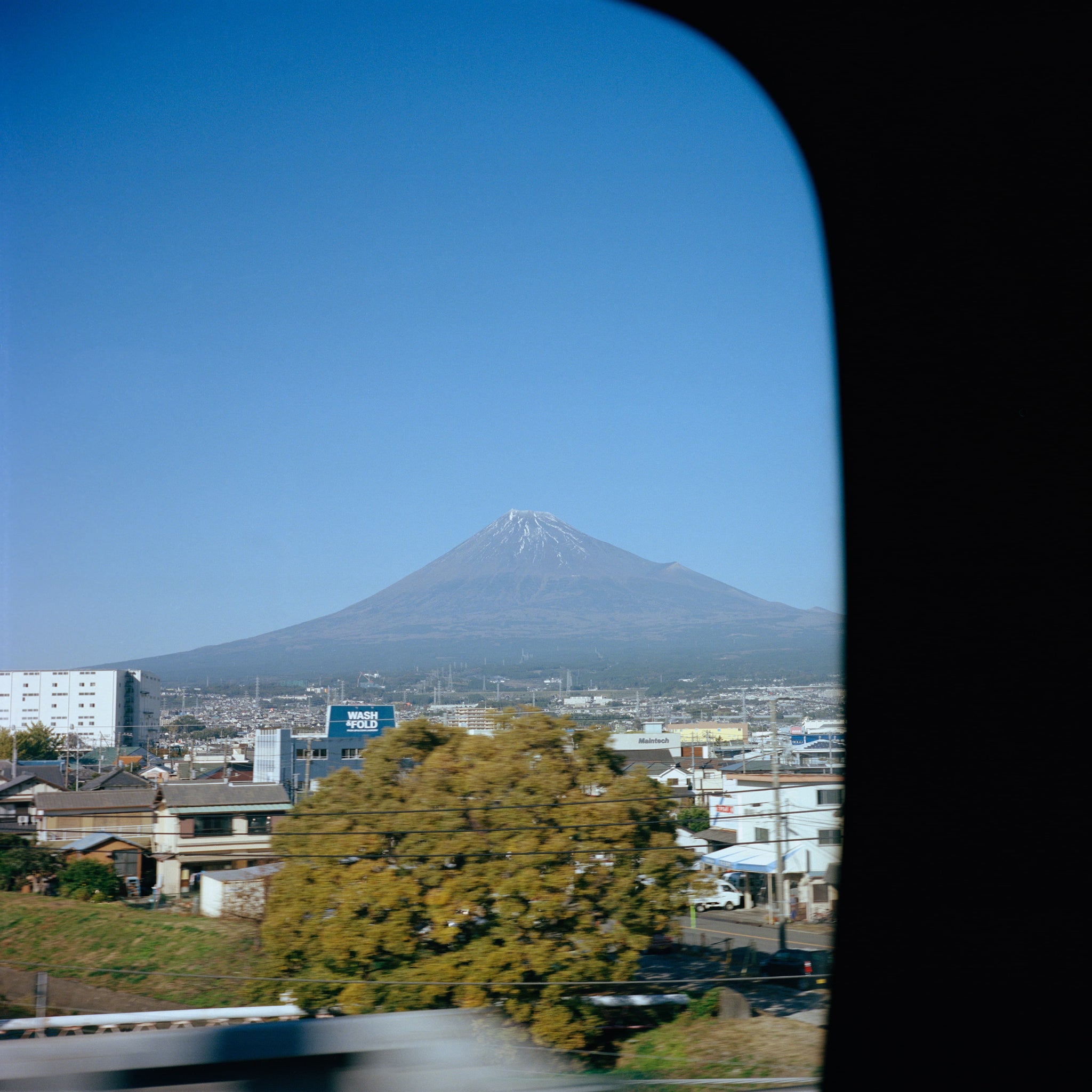 Passing Fuji